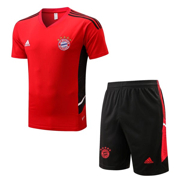 Trainingsshirt Bayern München Komplett-Set 2022-23 Rote